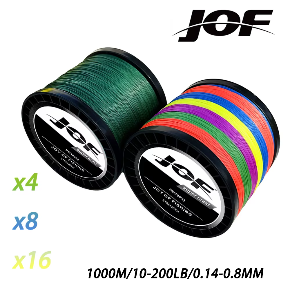 1000M Japan X-BRAID Hilo Trenzado PE – Multifilamento para Pesca en Mar