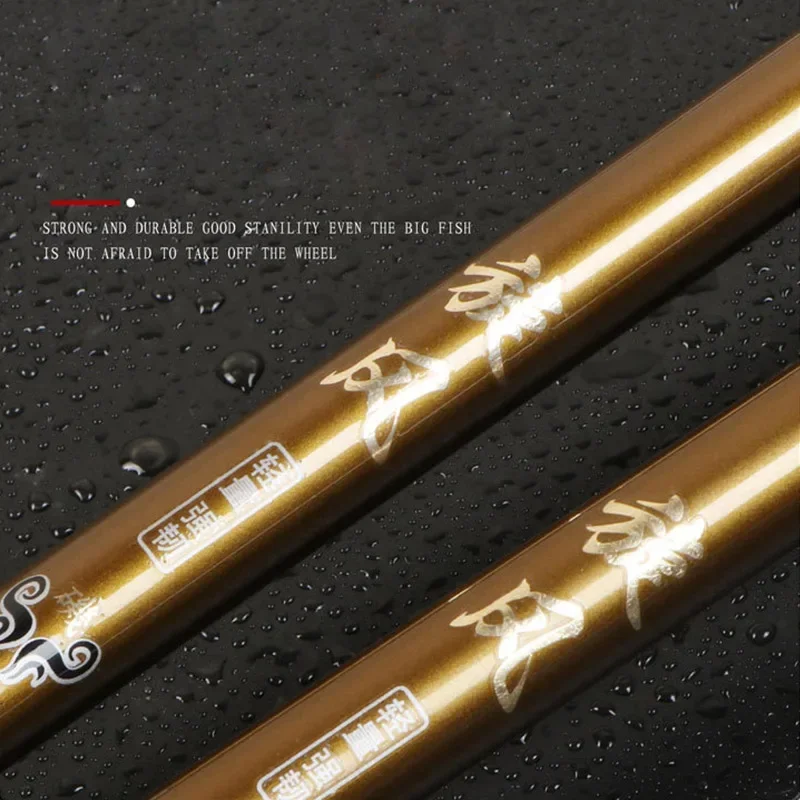 Caña de pescar en roca Catch.u, cañas de pescar giratorias telescópicas de fibra de carbono, estanque de depósito de 2,7 m -6,3 m, postes de pesca para roca oceánica/playa - imagen 3