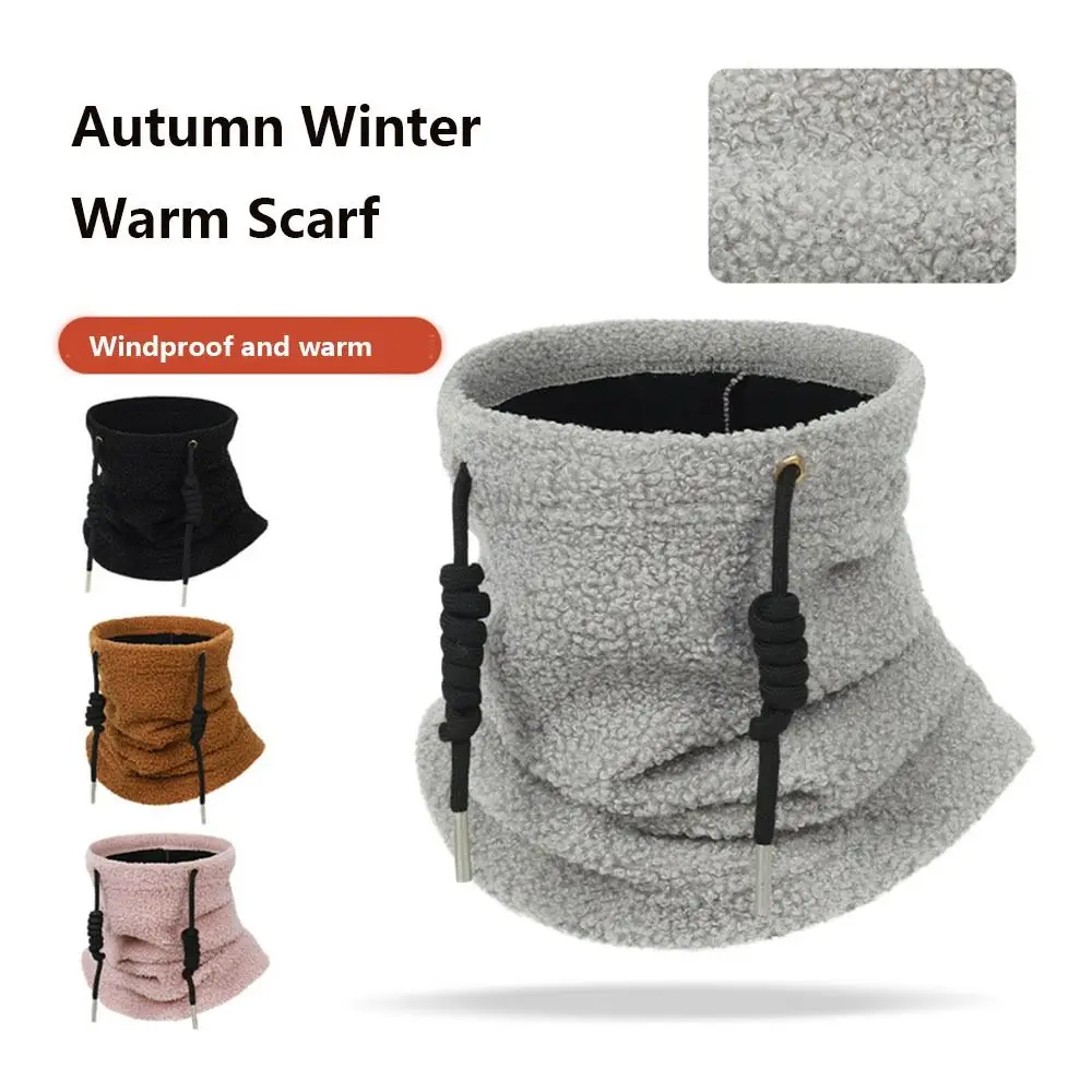 Protector de cuello a la moda para acampar en invierno, máscara facial cálida para el cuello, cubierta para el cuello a prueba de viento y frío, gorros a prueba de viento, bufanda de esquí para acampar - imagen 2