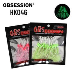 Obsession HK046 Anzuelos Dobles Luminosos para Jigging Lento