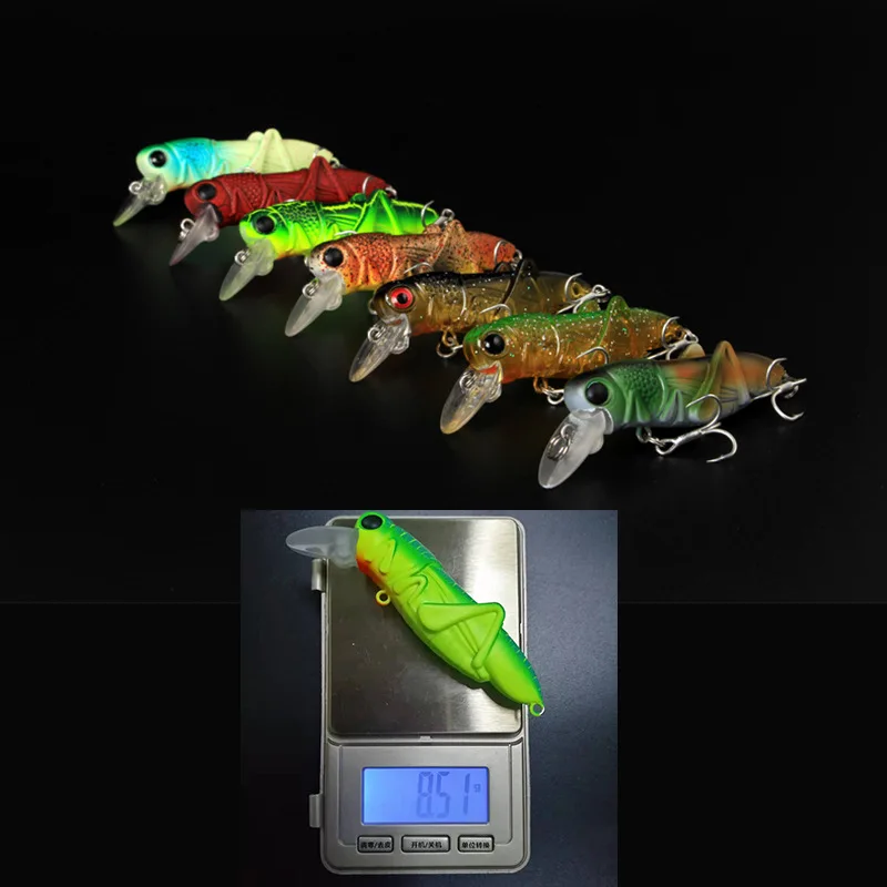 Saltamontes insectos Luya, carpa plateada, pez de hierba, equipo de pesca superior duro, buen ayudante de pesca esencial para utilidad de pesca - imagen 2