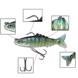 Wobbler Bazooka Crankbait hundible – Acción profunda para carnada viva