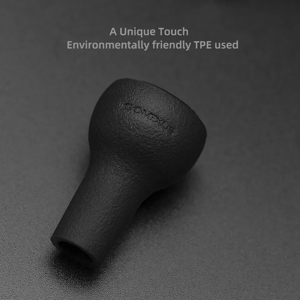 GOMEXUS mango eléctrico de carbono para Daiwa Tatula Steeze Coastal Lexa Shimano Curado 300K DHSV Abu Revo Baitcaster carrete 100mm - imagen 4