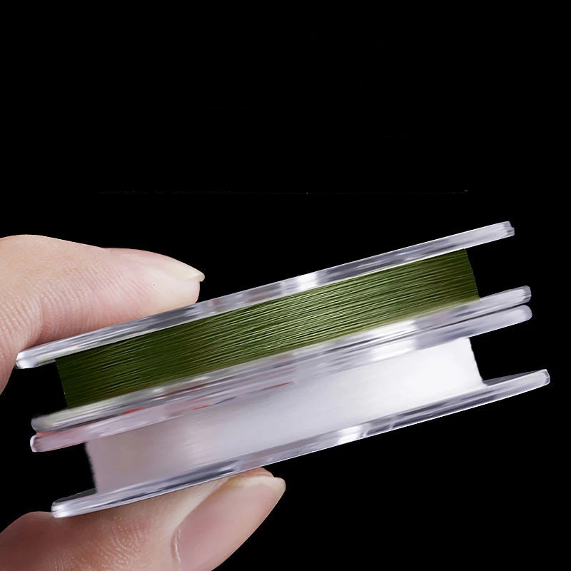 Línea de pesca Nano de nailon PE de 50m, línea de pescado súper suave, línea principal genuina, sublínea, fuerte fuerza de tracción, línea de pesca voladora sin enrollable - imagen 3