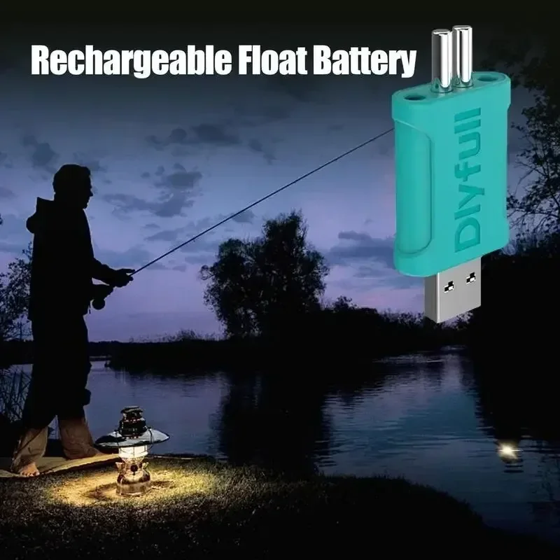 Flotador luminoso CR425 recargable USB para pesca nocturna - imagen 4