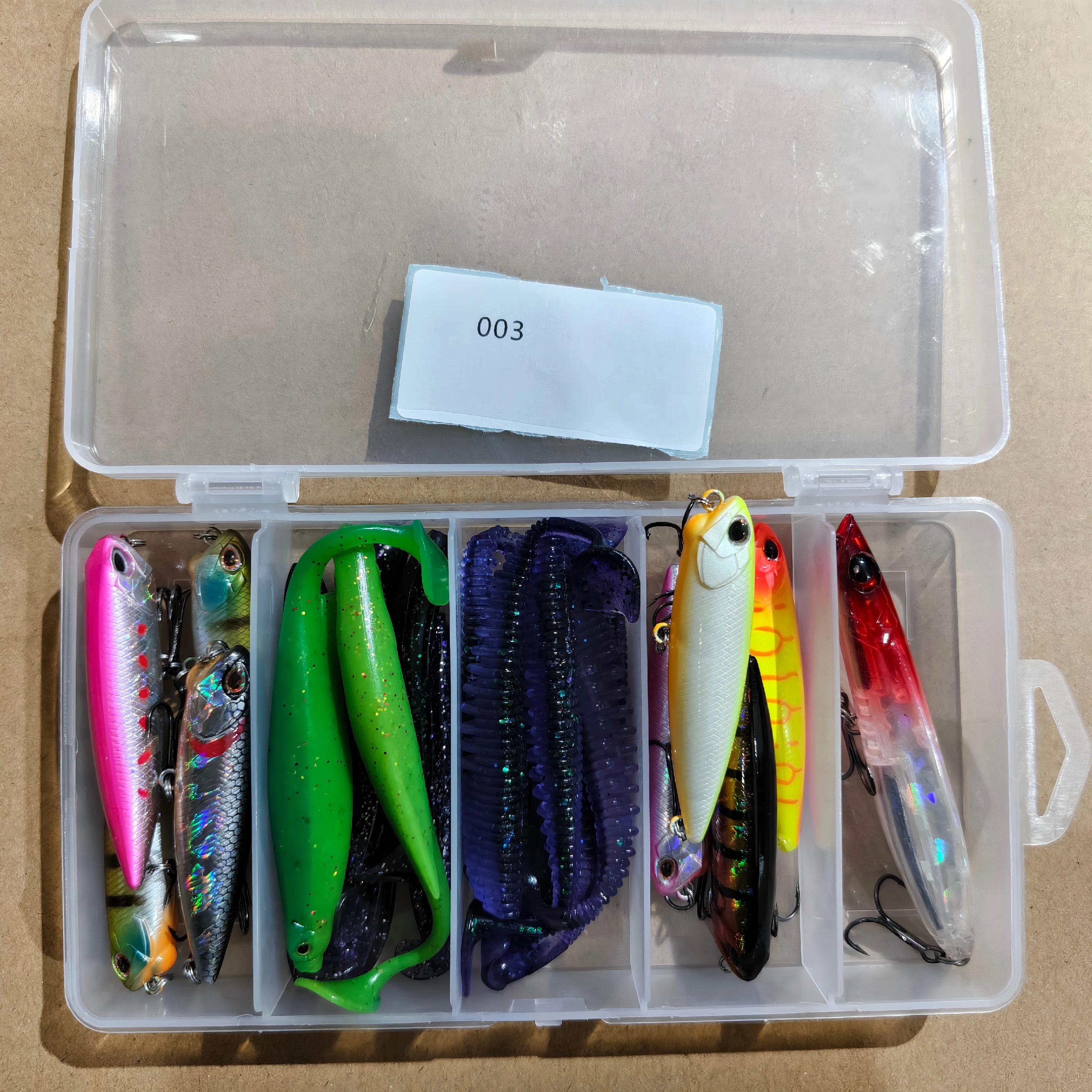 Kit señuelos D1 Mix para pesca deportiva mixto - imagen 2