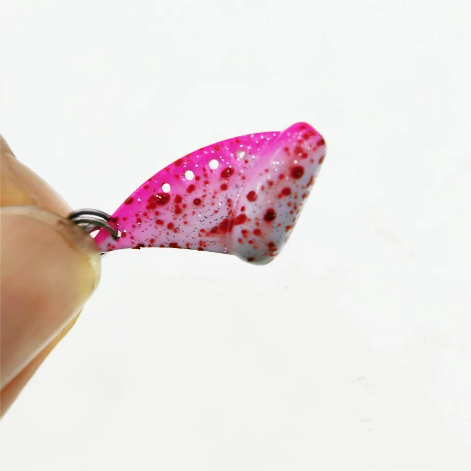 5 uds señuelo de pesca 2,7g 2,5 cm lentejuelas señuelo con vibración cebo VIB pesca giratoria Wobblers hundimiento - imagen 5