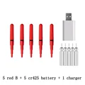 red B and 1 charger