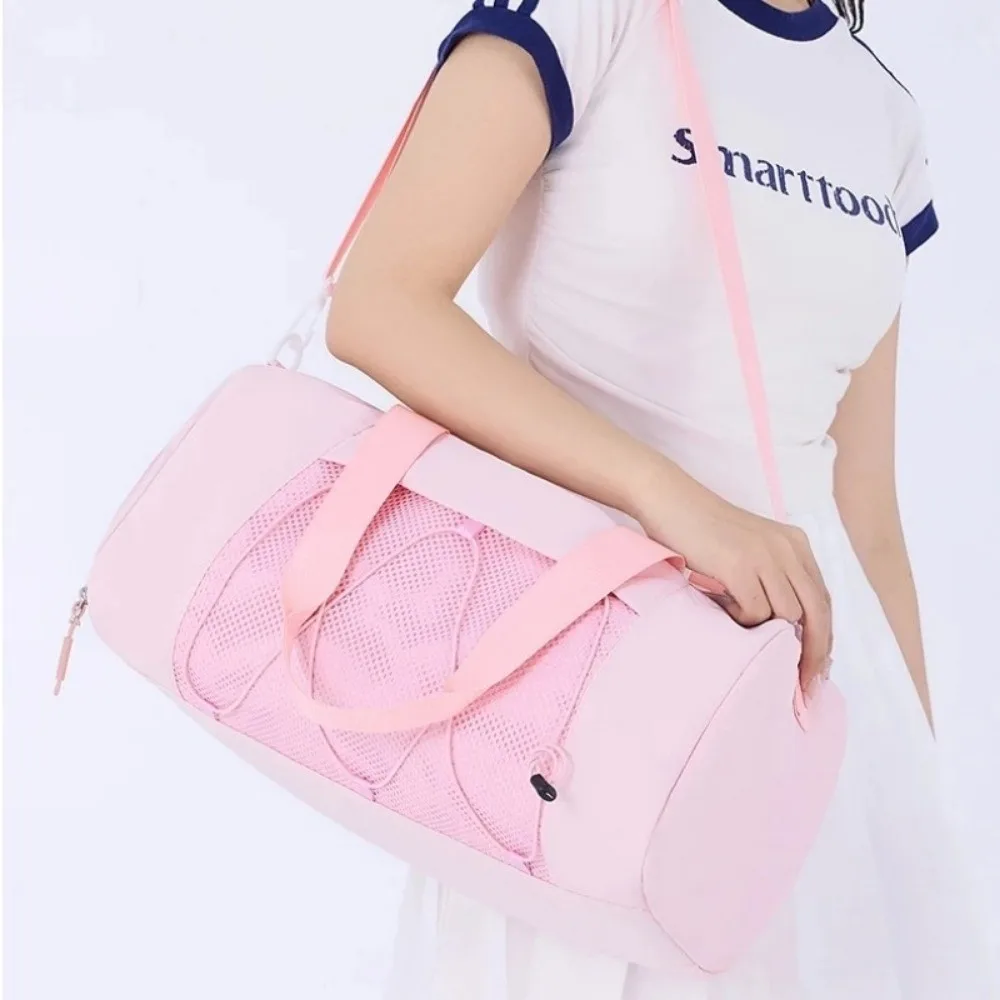 Bolsa de viaje ligera para exteriores, bolso de hombro de viaje corto seco y húmedo, bolsa de natación de gran capacidad, mochila de entrenamiento - imagen 3