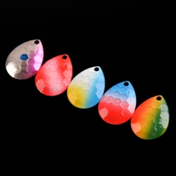 Cuchillas para Spinnerbaits metálicas pintadas — acción giratoria