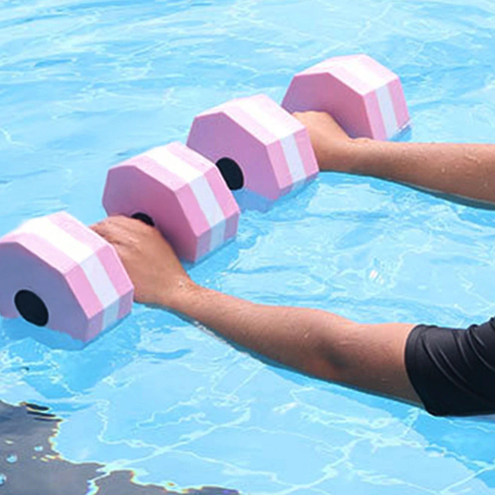 Mancuerna de agua flotante EVA para natación, deportes acuáticos, entrenamiento de rehabilitación, accesorios portátiles para deportes de verano, 1 ud. - imagen 5
