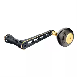 GOMEXUS mango de alimentación de 100mm para Daiwa Saltiga Certate Caldia SW 8000-14000 carrete de agua salada perilla de titanio 50mm