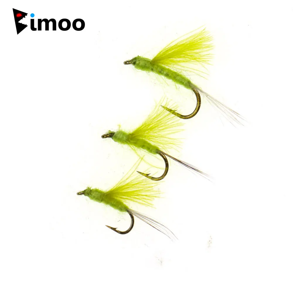 Moscas secas CDC Bimoo – Plumas con púa para trucha y grayling