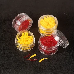 Cebo suave, gusano rojo, mar de pescado, agua dulce, lombriz biónica, clamworm, Nereis, señuelo de pesca, sabor a maíz Artificial, cebo falso para lago