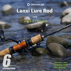 Caña de pescar Genius Lanstream Casting/Spinning XF Toray 36+45T