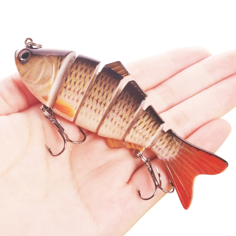 1Pc Multi Section Swimbait Trolling Fishing Baits 9.5cm 20g Wobblers Hard Bait Artificial Crankbait Minnow Jerkbait Tackle - imagen 2