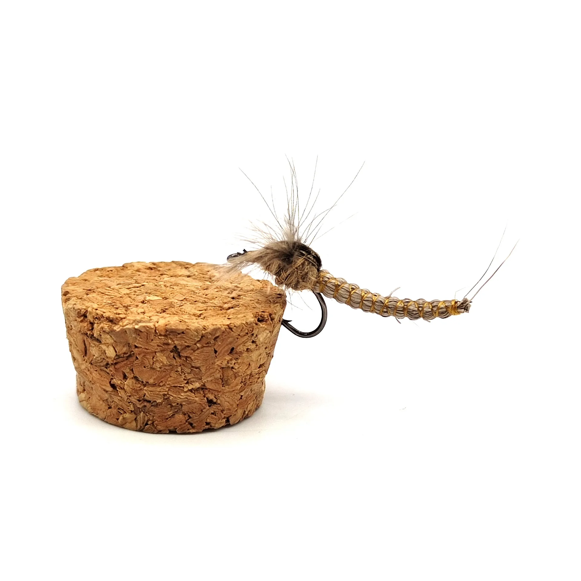 Mosca seca Mayfly CDC – Ala plumas y pelo de ciervo para trucha - imagen 3