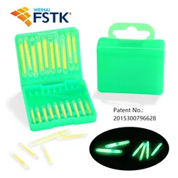 Glow Stick luminosos para pesca nocturna con flotador