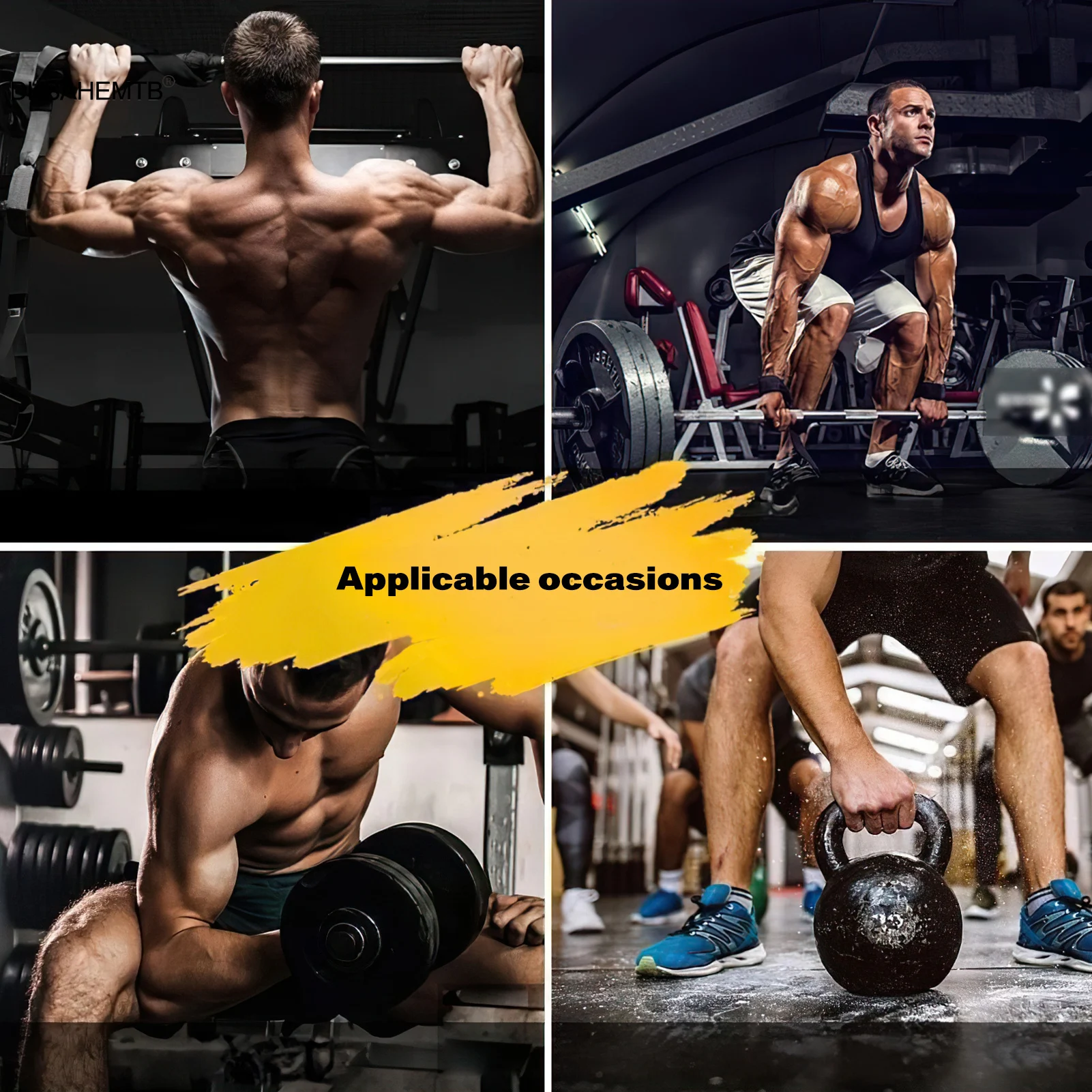 Correas de Muñeca con Gancho para Powerlifting – Agarre Cómodo y Soporte - imagen 5