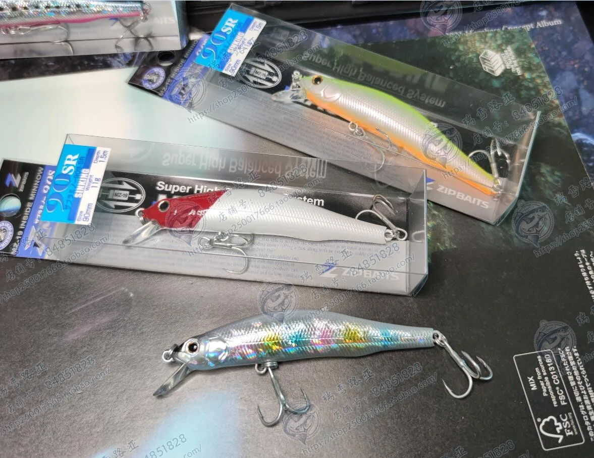 Cebos con cremallera de Japón ORBIT 90SP-SR, Minot suspendido, 10,2g, centro de gravedad, transferencia, tiro de larga distancia, bajo