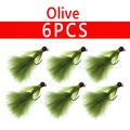 6pcs Olive