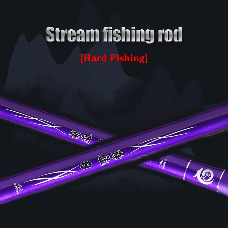 Nueva caña de pescar con taladro de carbono con tamaño reducido de 43CM, pesca dura, 1,8 m-6,3 m, accesorios para caña de pescar de agua dulce, herramientas para exteriores - imagen 3