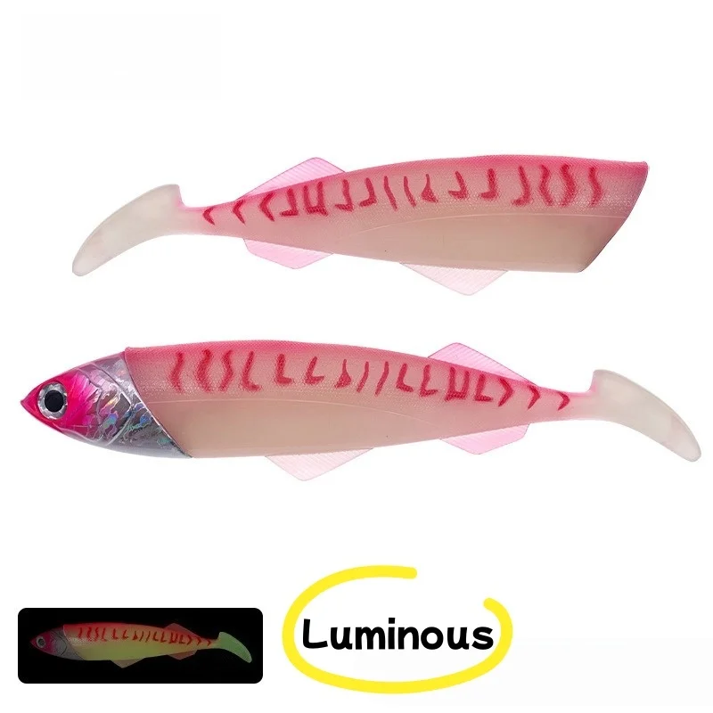 Señuelo de Pesca suave de pez grande, 26cm, 415g, Jigging, Trolling, para agua salada, aparejos de Pesca de mar, Wobblers, cebo Artificial, 1 ud. - imagen 5