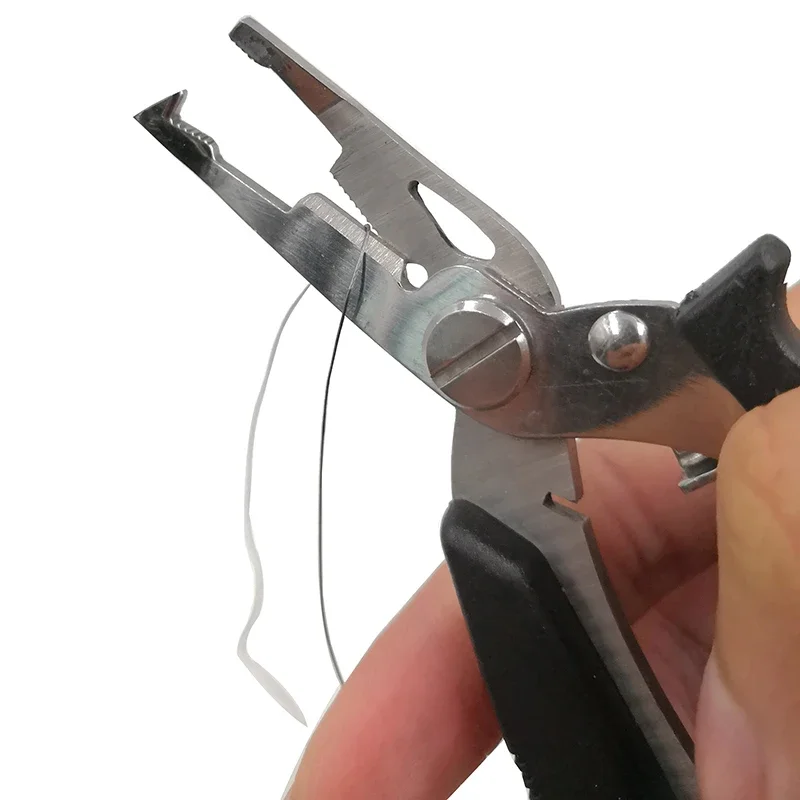 OUTKIT conveniente tijeras de pesca de acero inoxidable alicates Cortador de línea señuelo cebo nuevo quitar gancho aparejos kits de herramientas Accesorios