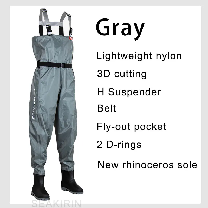 Botas impermeables para hombre y mujer, botas de barro para caza y pesca de patos, ropa de Vader para vadear - imagen 3