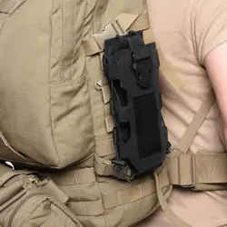 Bolsa para hervidor de viaje al aire libre de tela Oxford, bolsa multifuncional ajustable para botella deportiva, funda para cantimplora