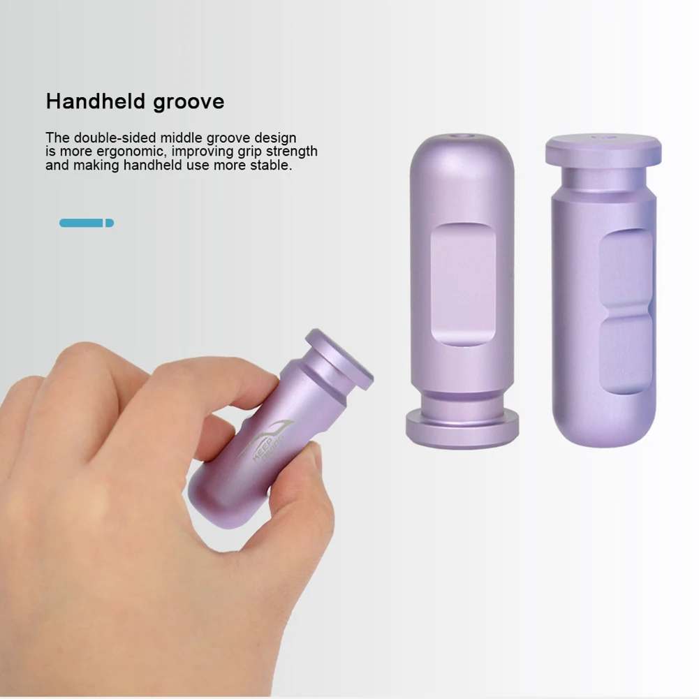 Herramienta de equilibrio de presión del oído, herramienta de entrenamiento auxiliar de ecualización del oído de aleación de aluminio, esnórquel de práctica de presión del oído profesional - imagen 2