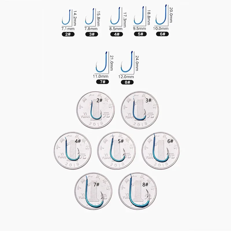 Gancho de cuerda para pesca en el mar, barco de pie, pesca en la playa, luminoso Qianyou, tallado negro, juego de pesca con 3 anzuelos Real Bream - imagen 3
