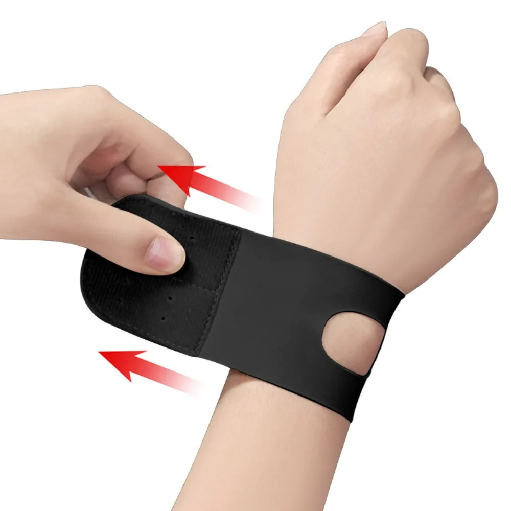 Muñequera ajustable para gimnasio, muñequera deportiva, Protector de Palma, correa de compresión de túnel carpiano, 1 unidad - imagen 2