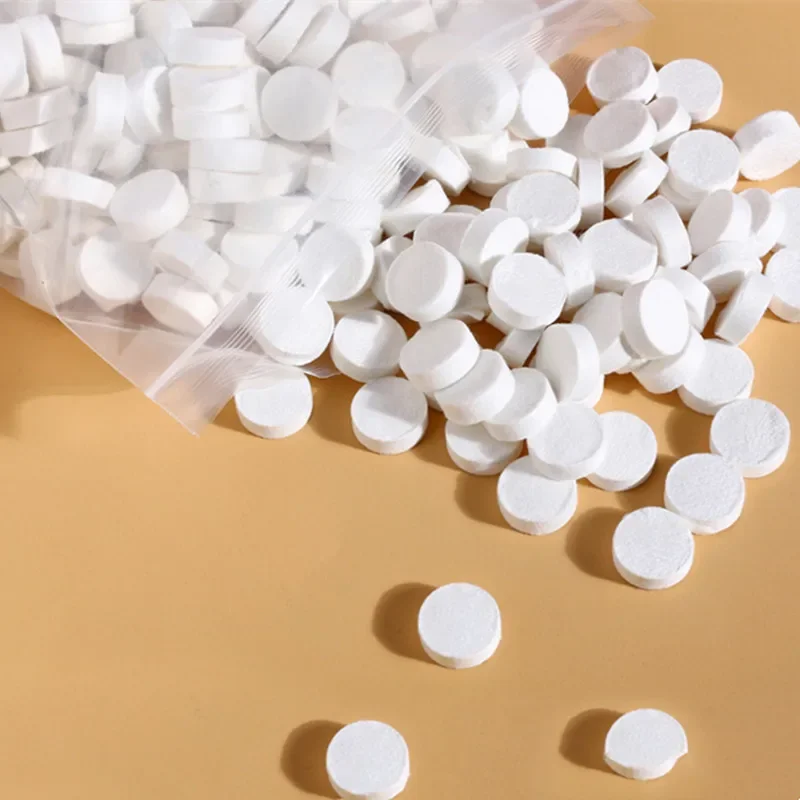 Toalla comprimida desechable de 50 Uds., pañuelos para monedas, Mini toalla comprimida portátil de viaje para viajes al aire libre, barbacoa, Camping, toallitas faciales - imagen 4