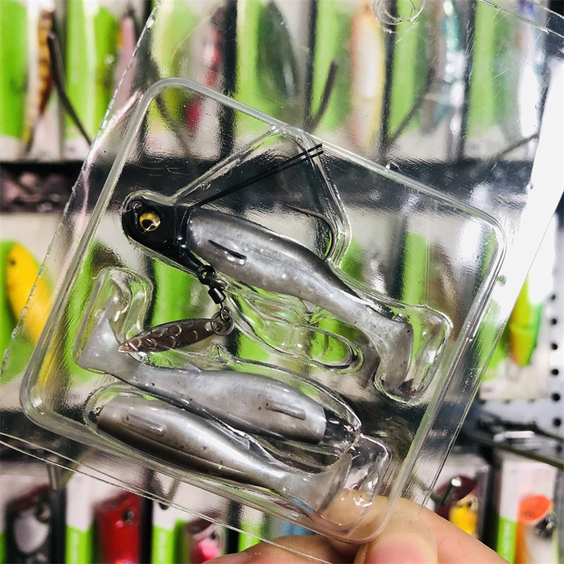 LURETV Japón RAID cebo suave brillo plomo gancho LIBERO set 5g7g en stock 8038 - imagen 2