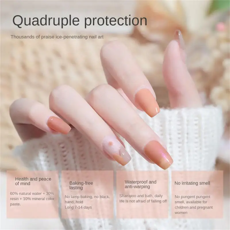 Regalo de 24 colores de Fairys, nuevo esmalte de uñas a base de agua, secado rápido, duradero, sin olor, No pelable, para niños - imagen 2