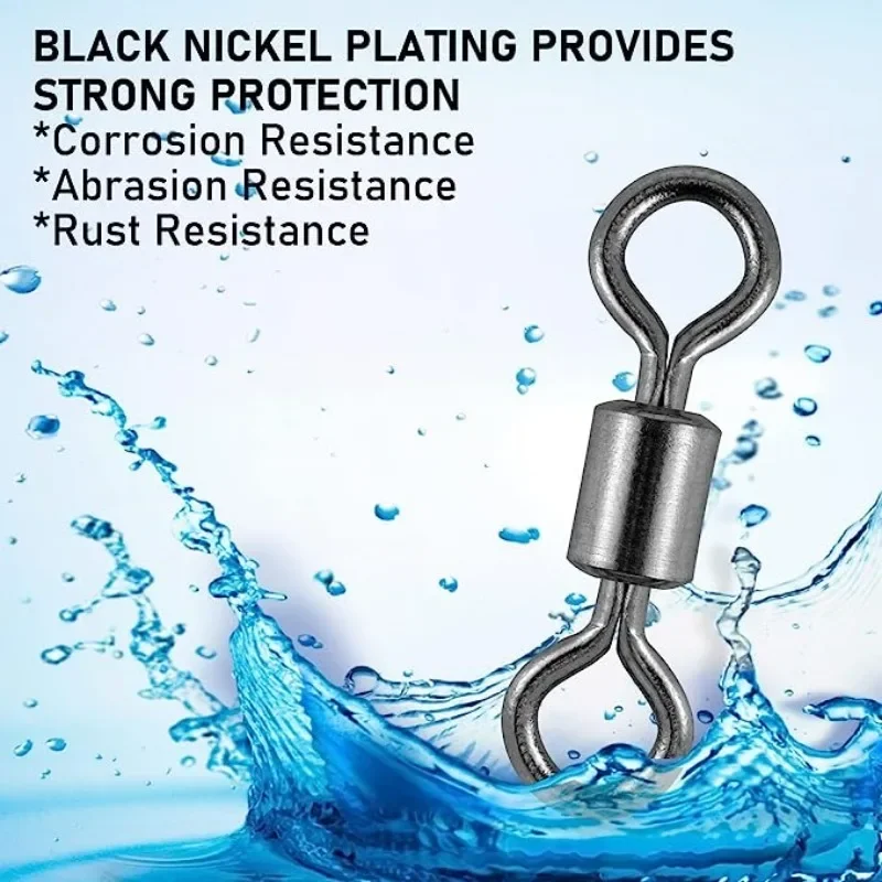 Giratorios con rodamiento de acero inoxidable para carpa - imagen 5