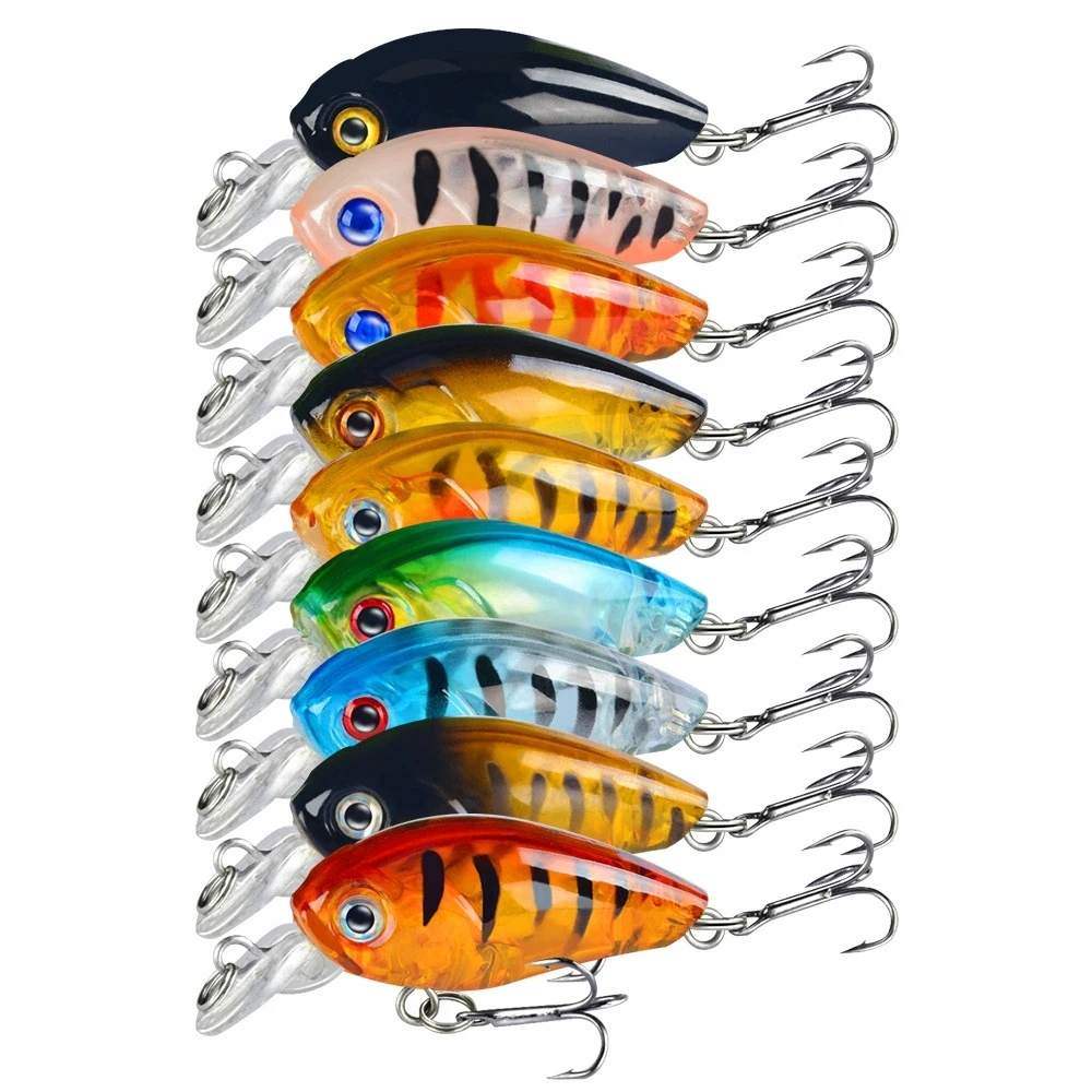Crankbait flotante 4.5cm – Señuelo para trucha, perca y lucio - imagen 5