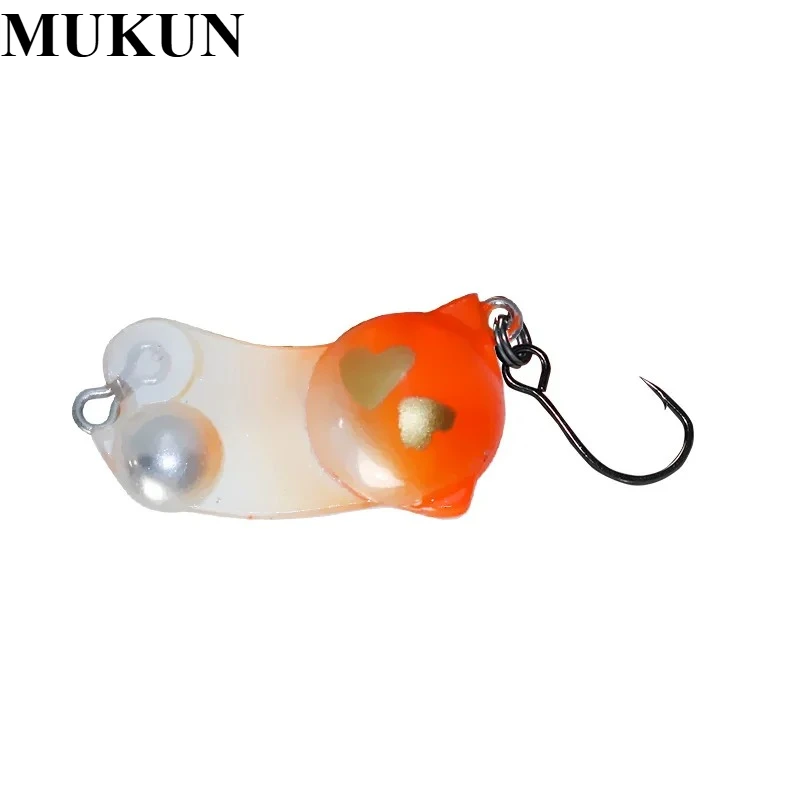MUKUN Wobbler Hundido 2,5g – Señuelo duro para lubina y trucha