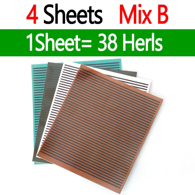 4 Sheets Mix B