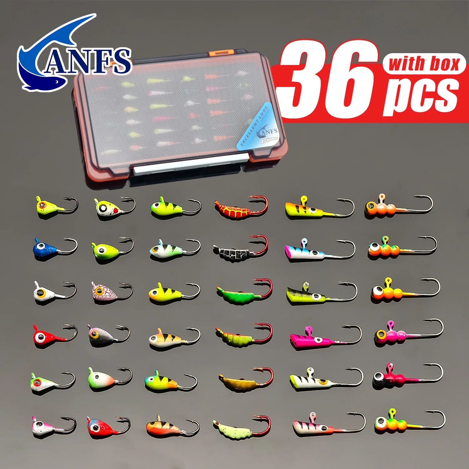 Plantillas pesca en hielo ANFS – Walleye - imagen 3