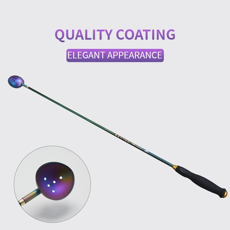 ZYZ-lanzador de cebo, cabezal de cuchara de titanio, herramienta de pesca ultraligera de agua salada o dulce, cebo de lanzamiento largo, aparejos de pesca en roca de mar - imagen 5