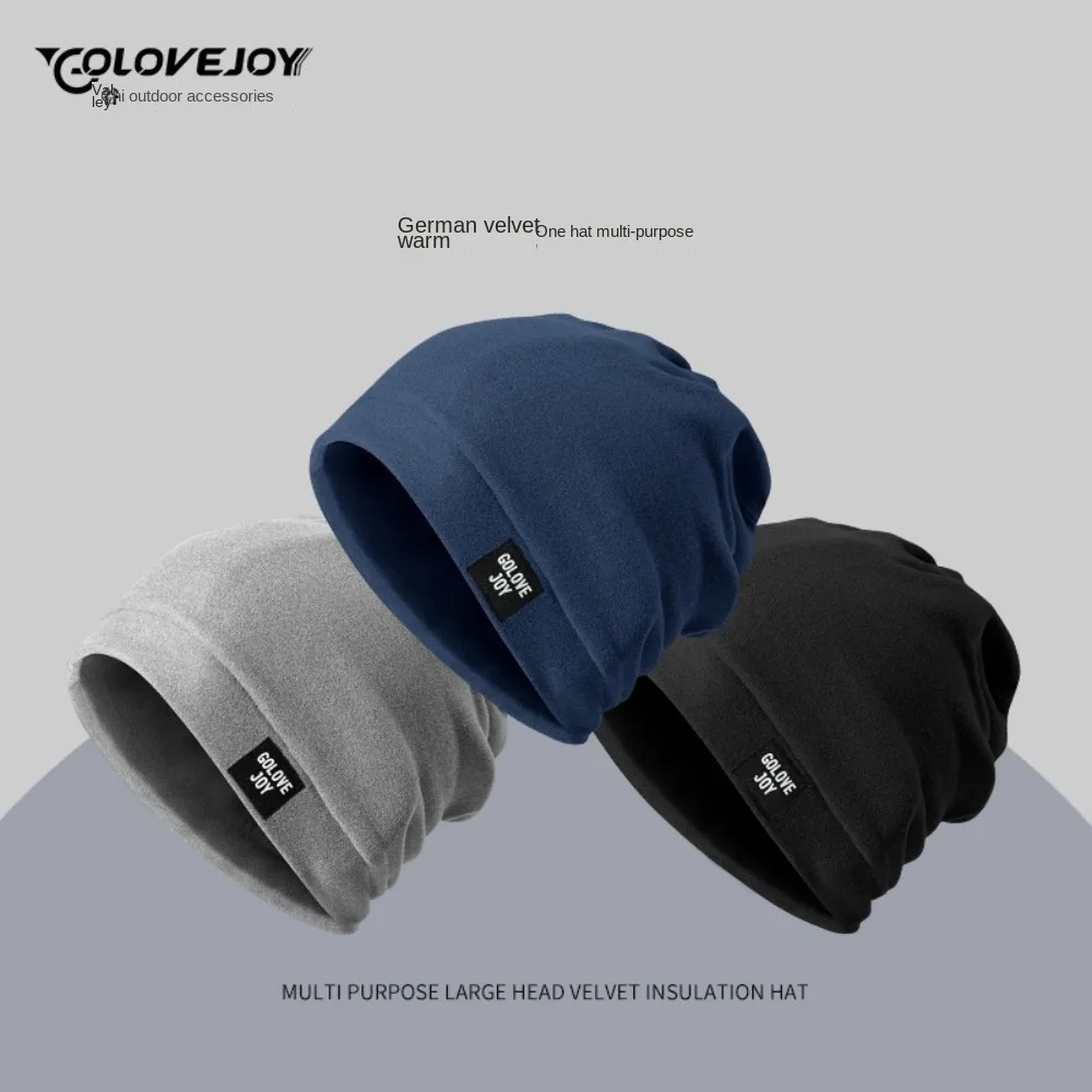 Gran oferta, gorro con protección para los oídos, gorro ajustable a prueba de viento para el frío, gorro de Jersey muy elástico cálido a la moda