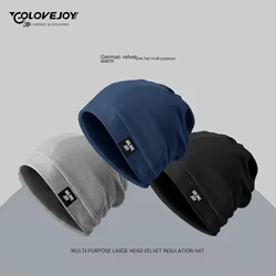 Gran oferta, gorro con protección para los oídos, gorro ajustable a prueba de viento para el frío, gorro de Jersey muy elástico cálido a la moda