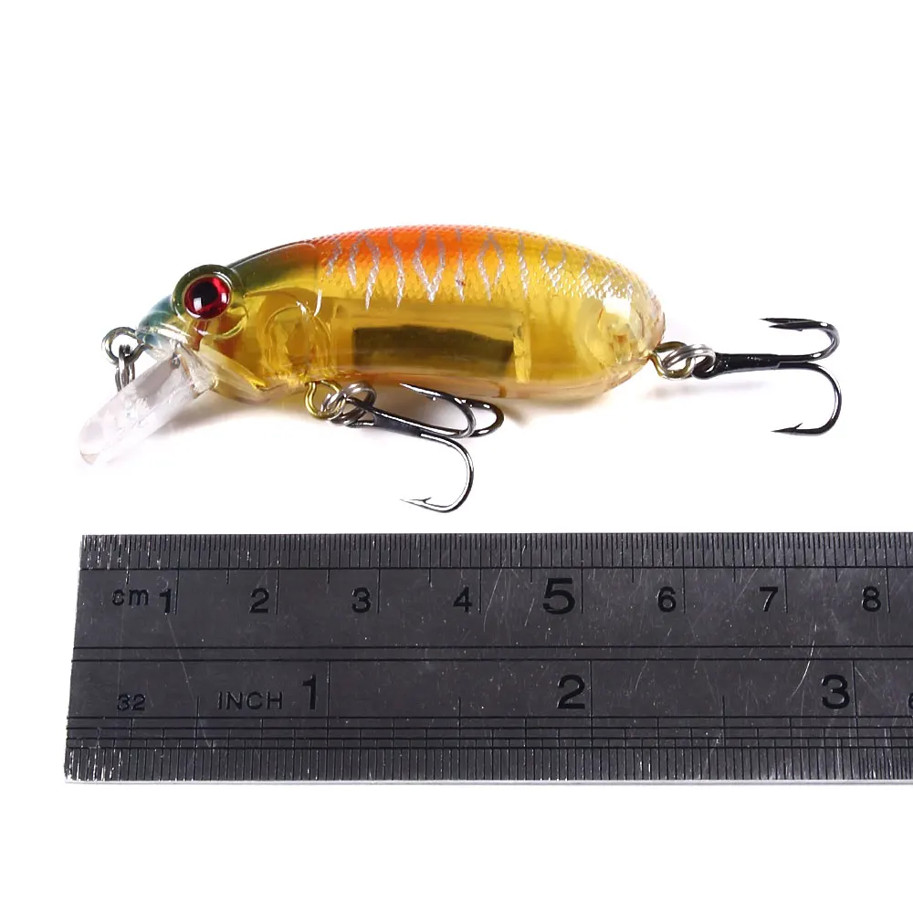 Señuelos de Pesca de pececillos, cebos artificiales duros Wobbler, carpa flotante, 8 piezas, 6cm, 9,8g - imagen 5