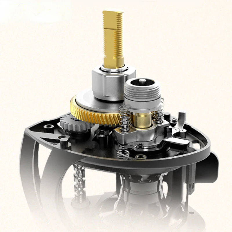 Carrete de pesca GLS color caramelo, carrete de pesca de arrastre máximo de 8kg, relaciones de engranaje 7,2: 1, bobina de pesca de carpa, herramientas de pesca, carrete de fundición - imagen 4