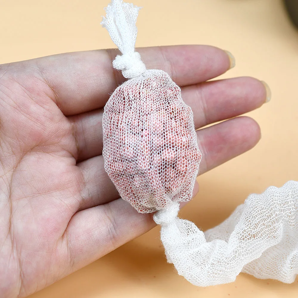 MNFT 5M disolución de agua PVA tubo de malla estrecha red carpa alimentador de pesca señuelos recarga émbolo barra aparejos pesca de carpa alimentador - imagen 5