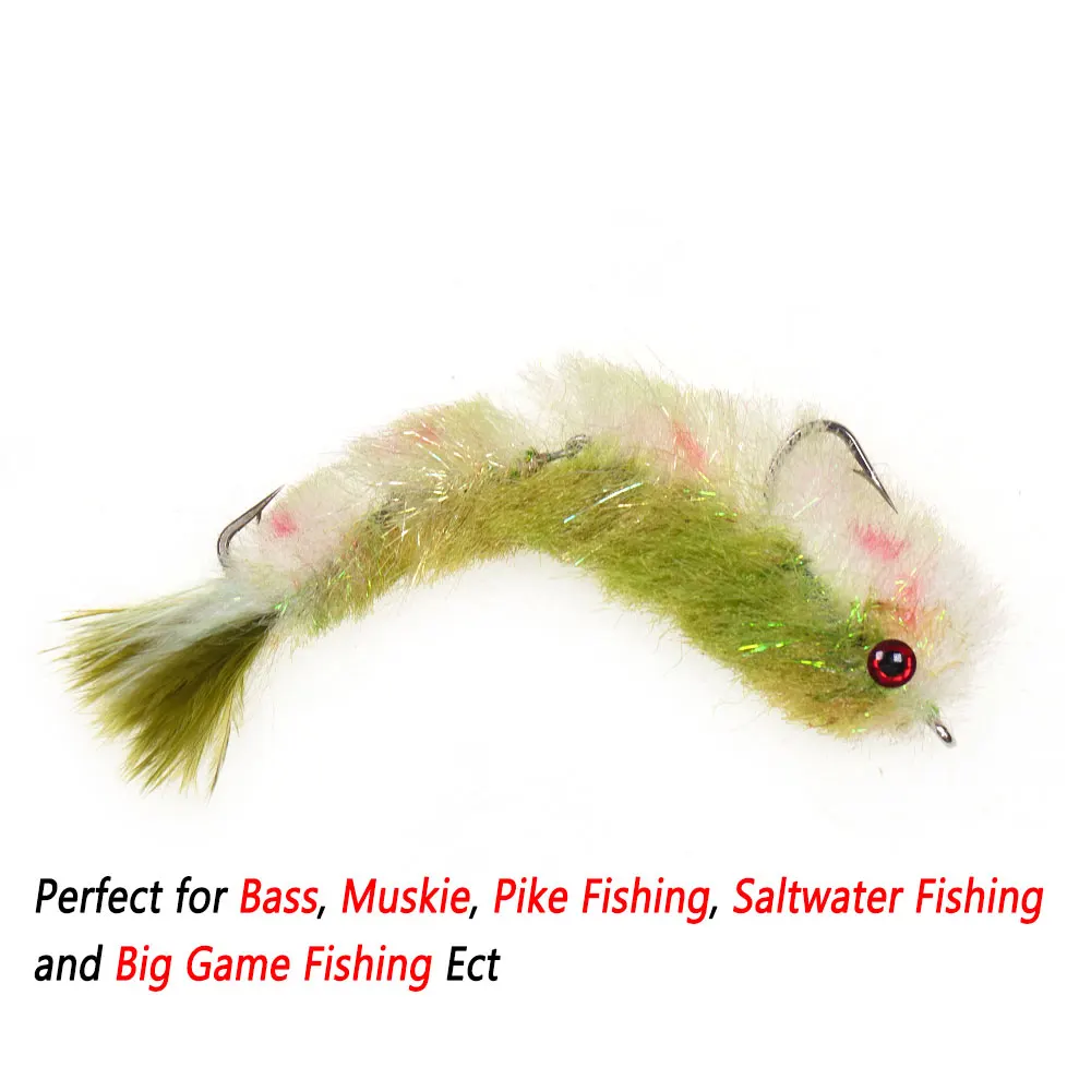 Bimoo, 1 unidad, chocklett's Finesse Changer, peces articulados, columna vertebral, cebo, serpentina, mosca, trucha, Lucio, juego grande, Señuelos de Pesca de agua salada - imagen 5