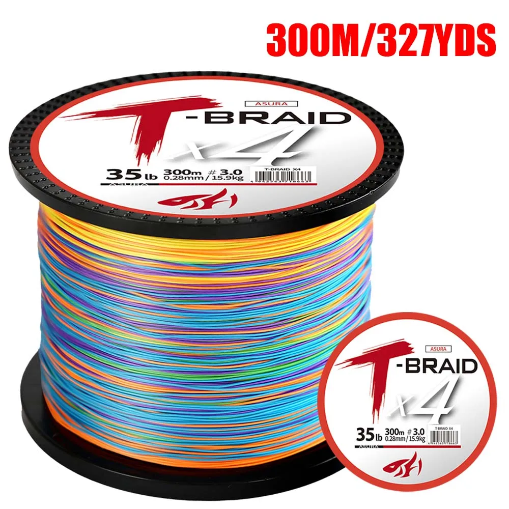 ThornsLine X4 Línea de pesca trenzada PE multifilamento súper fuerte - imagen 4
