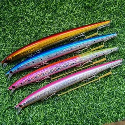 MUKUN-señuelo de pececillo biónico grande, cebo Artificial de 210mm/35g, señuelo de pesca de medio agua, aparejos de pesca, perfecto para atrapar peces grandes